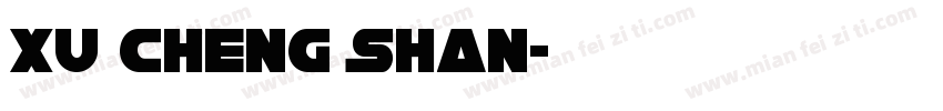 XU CHENG SHAN字体转换